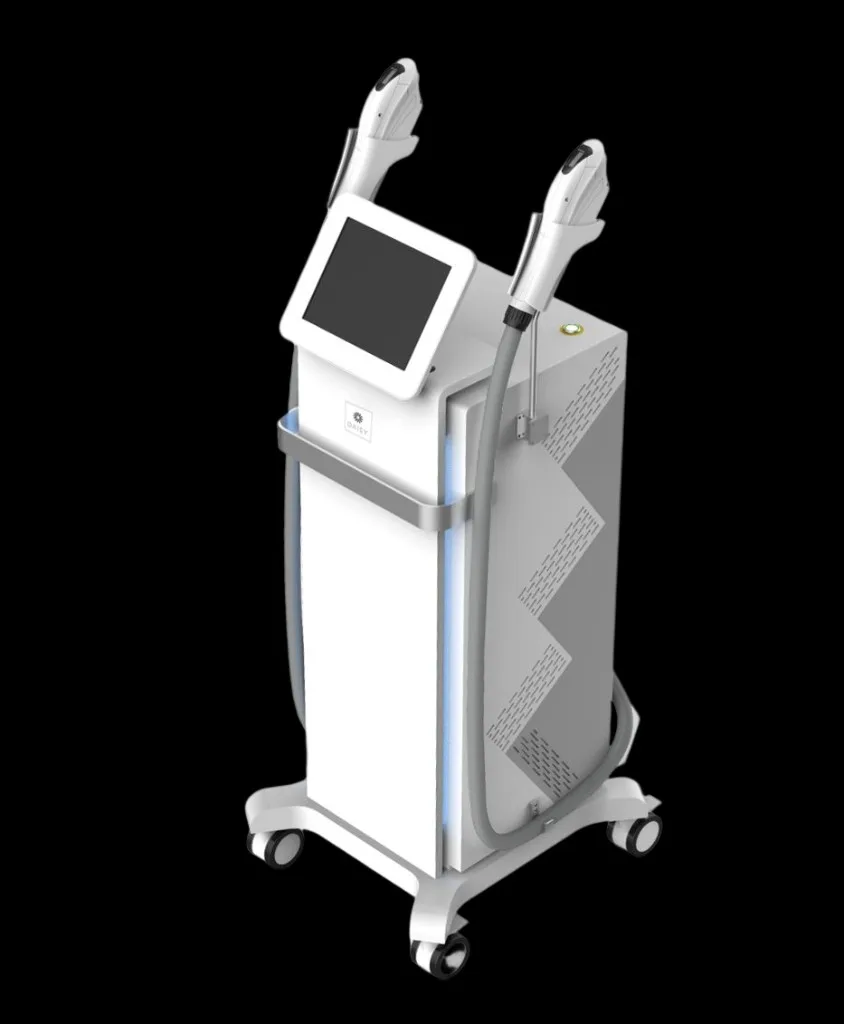 DAISY本体の別角度。ホワイトボディとハンドピース